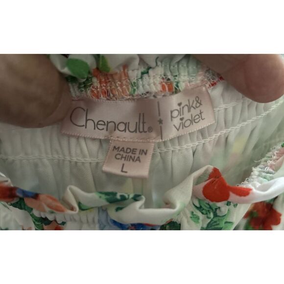 Chenault Pink & Violet Mommy & Me Floral Dress Women's Large - Picture 6 of 6